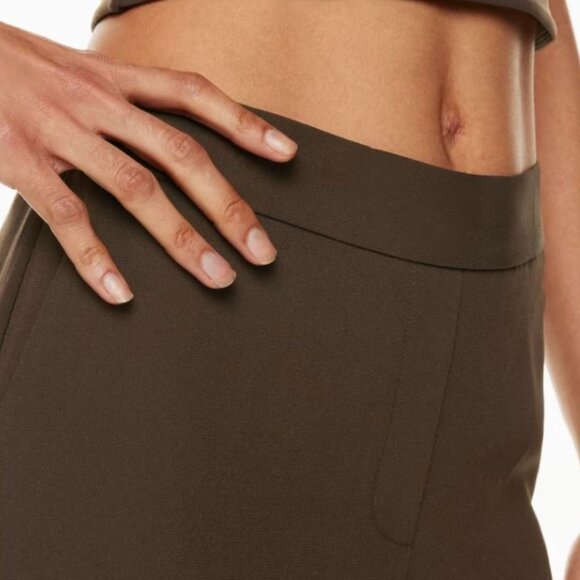 NWT Babaton Conan pant size 00 - color coffee bean - Picture 4 of 6